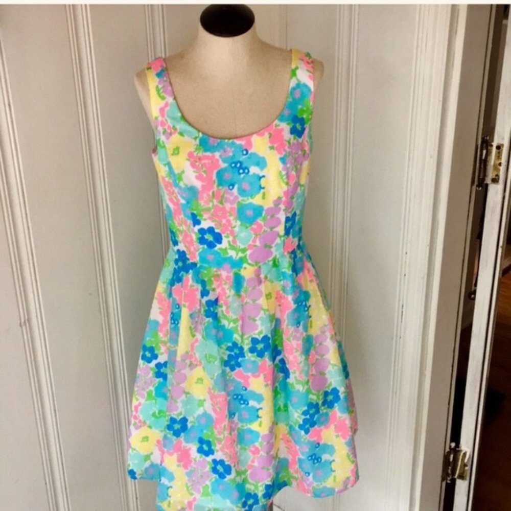 Lilly Pulitzer Dress Floral Christine